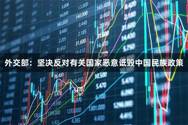 外交部：坚决反对有关国家恶意诋毁中国民族政策